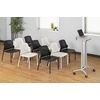 image:imageSafco Next Stacking Chairs Qty 4 White 201 D x 1975 W x 3225 HBlack