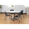 image:imageSafco Next Stacking Chairs Qty 4 White 201 D x 1975 W x 3225 HBlack