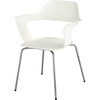 image:imageSafco Bandi Shell Stacking Chair in White Set of 2White