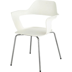 image:imageSafco Bandi Shell Stacking Chair in White Set of 2White