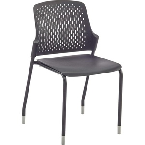 image:imageSafco Next Stacking Chairs Qty 4 White 201 D x 1975 W x 3225 HBlack